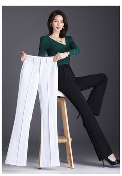 High Waist Drooping Slimming Women's Pants
