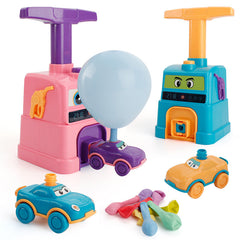 Children's Inertial Power Balloon Car Toy Aerodynamic Scooter Car Educational Experiment Creative Toy