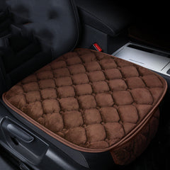 Winter Short Plush Backless Three-piece Seat Cushion