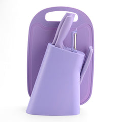 Stainless Steel Children's Complementary Food Gift Set Of Seven Wheat Stalk Cutting Boards