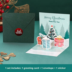 Three-dimensional Blessing Greeting Card