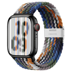 Creative Nylon Loop Elastic Woven Watch Strap