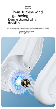 Refrigeration Halter Portable Rechargeable Small Fan