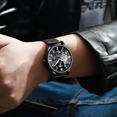 Men's Watch Waterproof Fashion Watch Campus Trend Student Mechanical Watch