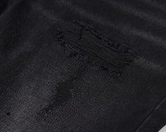 Men's Washed Old Torn Jeans