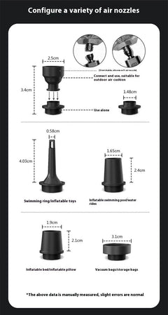 Vacuum Compression Bag Wireless Charging Electric Suction