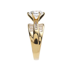 Retro Ring Luxury Exaggerated Zircon Ring Jewelry