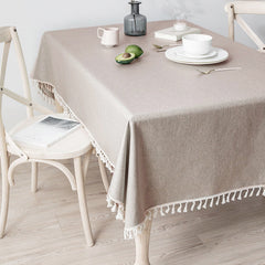 Checkered Tablecloth Rectangular Square Table Picnic Cloth