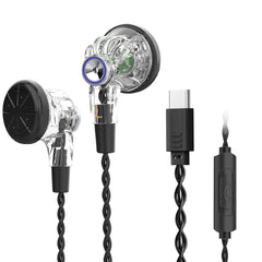 Wired Music Headset Flat Head Earbuds Computer Mobile Phone Universal