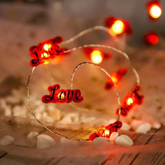 Valentine's Day Decorative Lamp Love Rose Holiday Layout Ambience Light