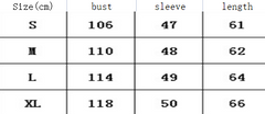 Women's Sweater Plus Size Loose Button Sleeve Sweater
