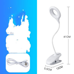 Clip Table Lamp Folding Work Led Bedroom