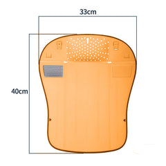 Vegetable Washing, Draining And Grinding Integrated Cutting Board