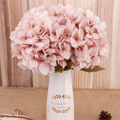 Artificial Flowers Hydrangea Branch Home Wedding Decor Autum