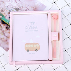 Cartoon Notebook Suit Couple Notebook Gift Box