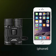 High-power HD low-light night vision pocket binoculars