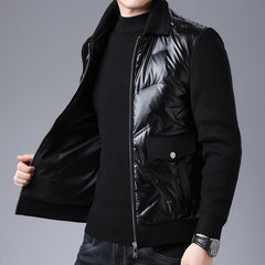 winter down jacket male middle-aged