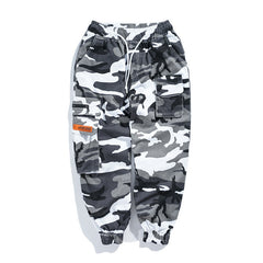 Men's overalls cropped harem pants