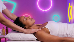 New Neck and back Massager Device Electric Muscle Vibration Stimulation Relaxation Instrument For Neck and back care