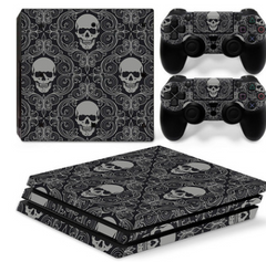 PS4 Pro Anti-Scrape Geometric Pattern Sticker | Durable Protection for Gaming Console