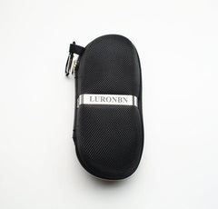 Compression Resistant Zipper Aluminum Hook Sunglasses Box
