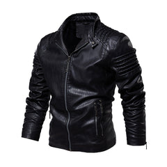 European and American fashion plus size leather