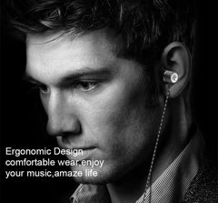 Fanbiya S1 metal headsetIn-Ear Earphones mobile phone earphone general with wheat bass