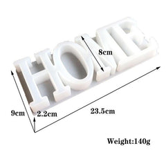 DIY Crystal Epoxy Swing Table Silicone Mould