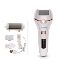 Electric peeling and waterproof foot washing device