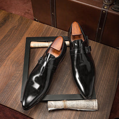Men's Leather Penny Business Casual Shoes