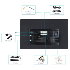 131-inch Android Large Screen Navigation Device With Universal Map APKCarplayreversing Image