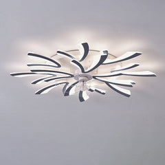 Modern Simple Living Room Light New Quiet Bedroom Ceiling Fan Light