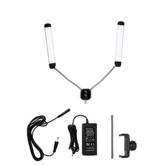 LED Double Head Photography Light 50W Double Arm Fill Light