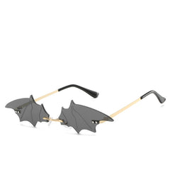 Bat shape personalized glasses