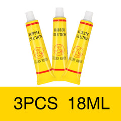 Bicycle and motorcycle tire repair glue