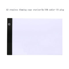 Stencil Light-Box Table-Pad Drawing-Board Art Graphic Artist Tracing Waterproof Ultra-Thin