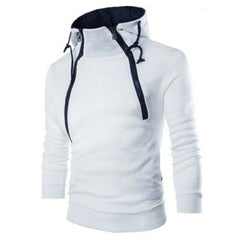 Double zip cardigan plus size hood