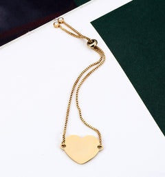 Heart telescopic bracelet DIY