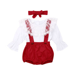 A three-piece summer suit for girls