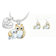 Owl Pendant Animal Necklace Jewelry