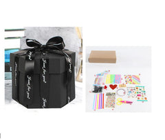 Surprise Explosion Box DIY Handmade Scrapbook Photo Album Gift Box for Valentine Gift