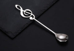 304 stainless steel music symbol creative spoon