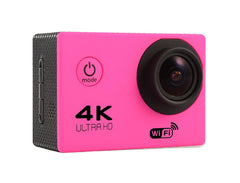 Victure Pink 4K Ultra HD Waterproof Action Camera with Wi-Fi & 2.4G Remote | Professional Mini Sports Cam for Diving, Hiking, and Extreme Adventure