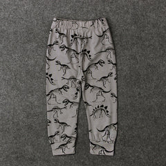 Dinosaur casual pants children's clothing