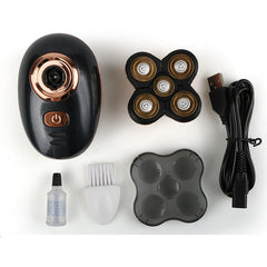 Men Usb Rechargeable Rotary Razor
