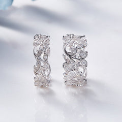 Korean Style Personalized Tail Ring Fashion Inlaid Zircon Ring