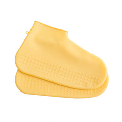 Silicone Waterproof Shoe Covers Are Thick And Durable In Rainy Days