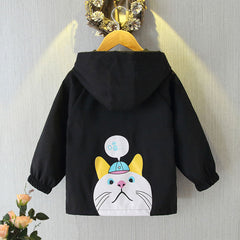 Boy Cartoon Jacket Children's Leisure All-Match