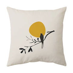 Living Room Sofa Cover Pillowcase Bay Window Cushion Peach Skin