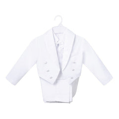 Tuxedo Girdle Dress One-year-old Baby Boy Suit Suit Flower Girl Dress